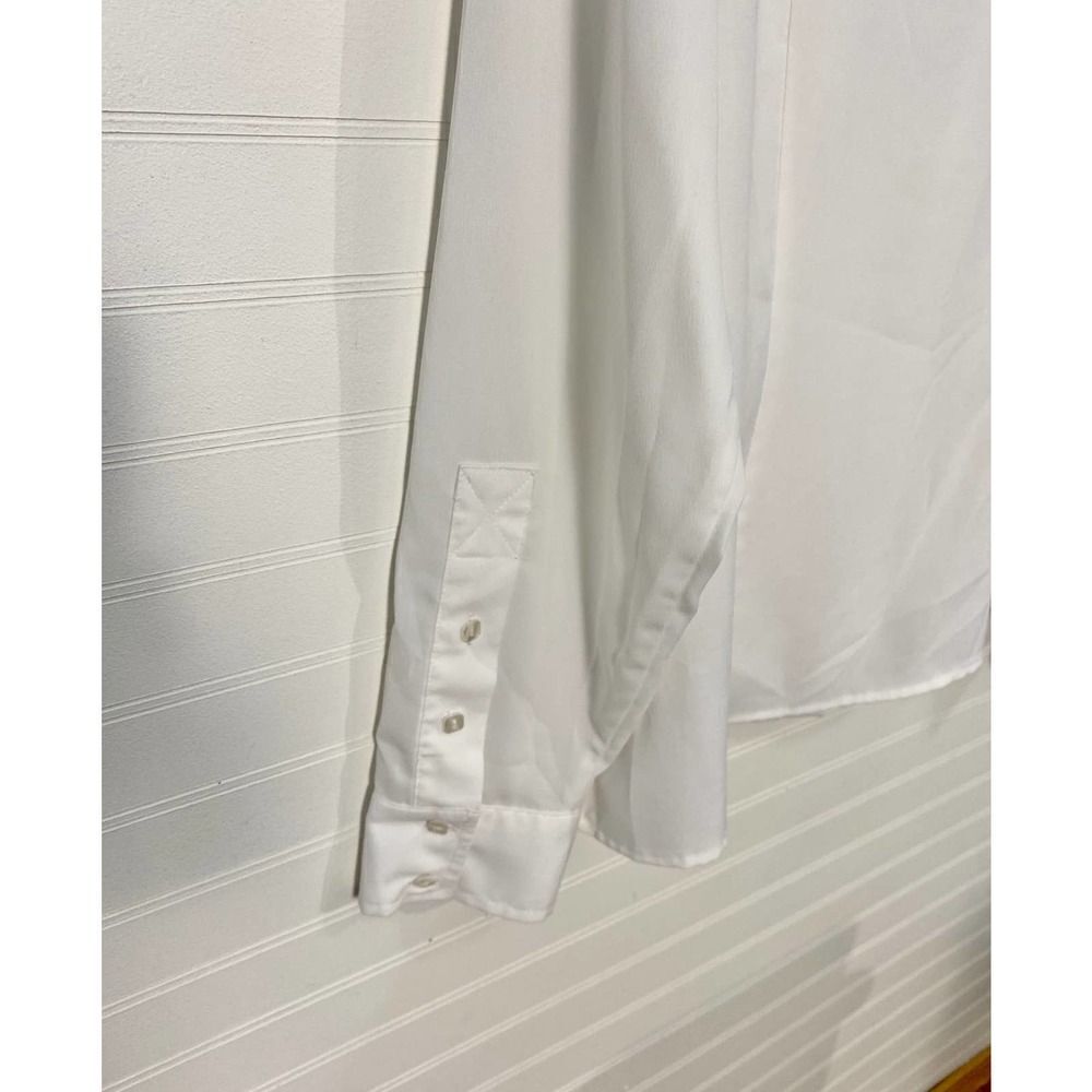 Milanowhite Button Down Collared Shirt - image 7